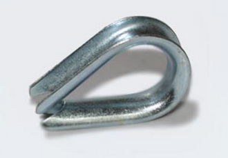 DIN 6899 FORM B WIRE ROPE THIMBLE