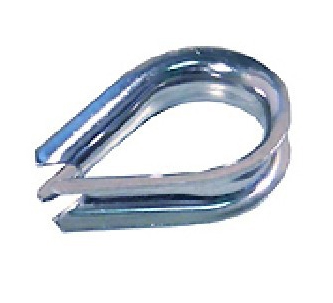 STAINLESS STEEL STANDARD WIRE ROPE THIMBLE U.S. TYPE