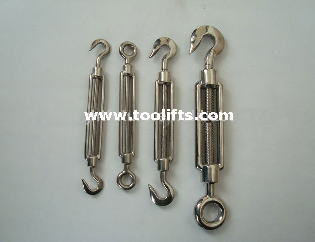 Din 1480 Type Turnbuckle Eye And Hook Aisi:304 Or 316